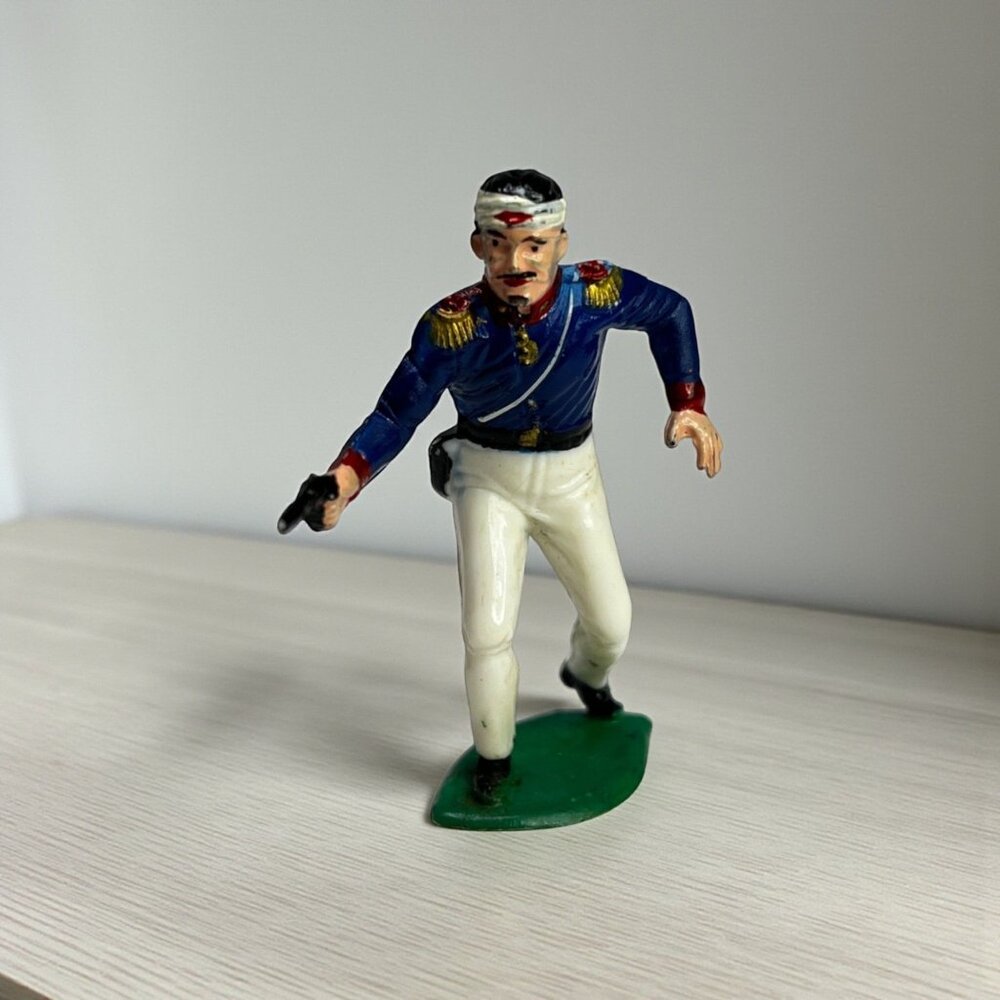 Marx Toys Amador De Leon Mexican Soldier Mexican War Warriors Of The World 1960s